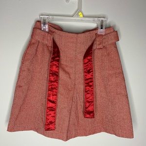 Red tommy skirt